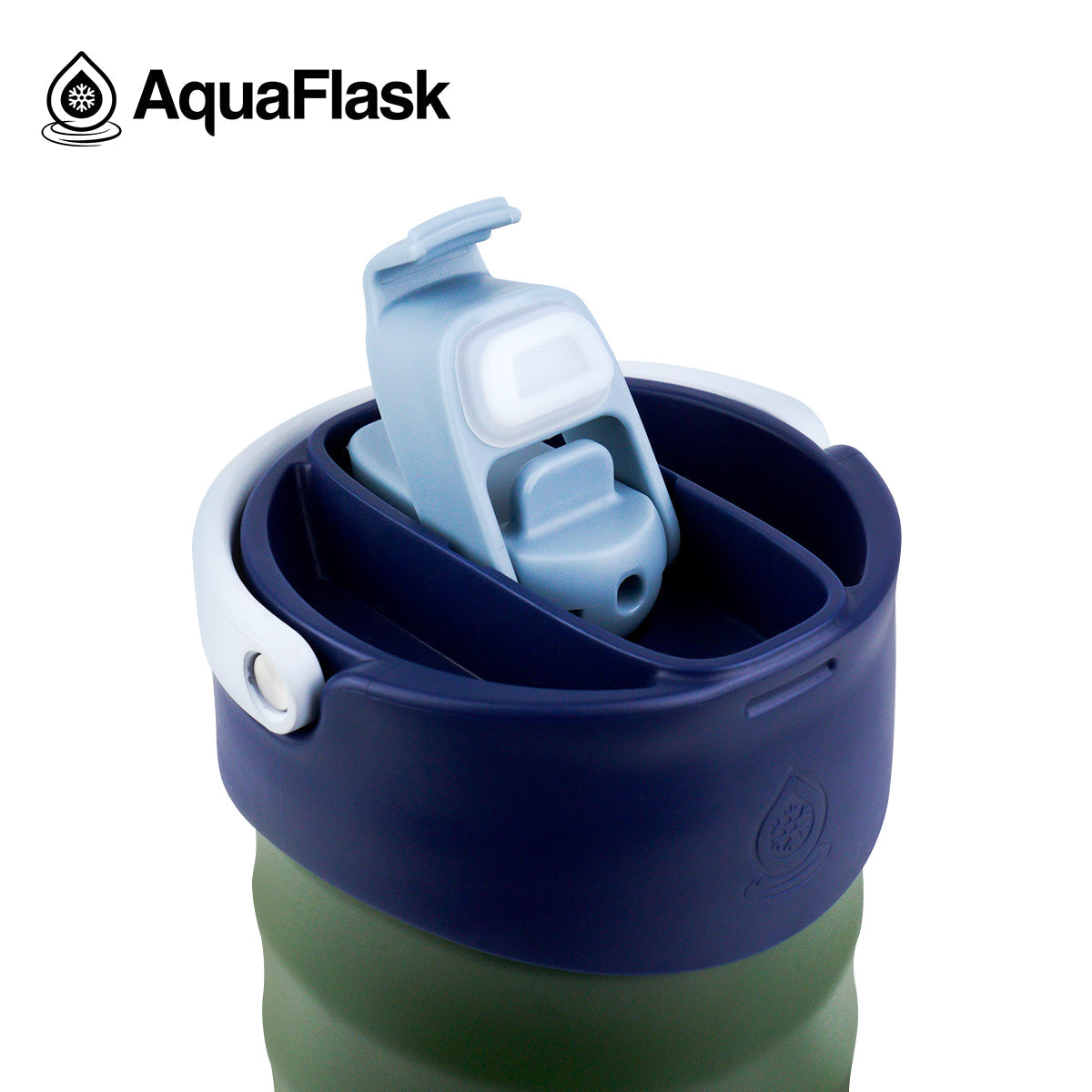 Gobelet Aqua Flask – Tasse de Voyage Isotherme en Acier Inoxydable 887ml (30 oz)