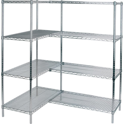 Heavy-Duty Chromate Wire Shelving