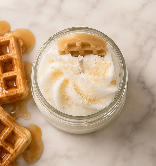 The gourmet mini delight candle - Maple Waffles