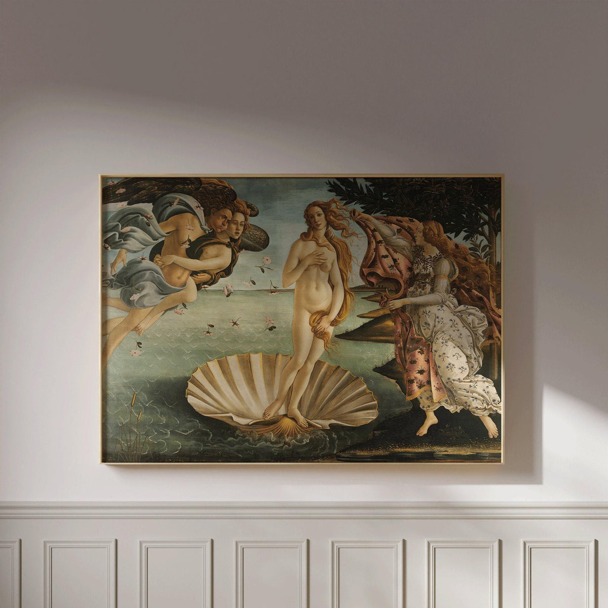 Sandro Botticelli - The Birth of Venus | Famous Renaissance Art (available handframed or unframed)