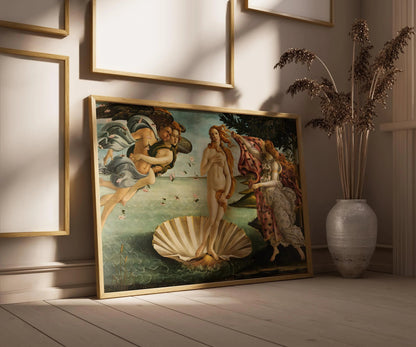 Sandro Botticelli - The Birth of Venus | Famous Renaissance Art (available handframed or unframed)
