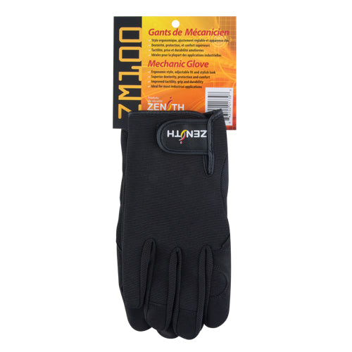 ZM100 Mechanic's Gloves, Synthetic Palm, Size X-Large