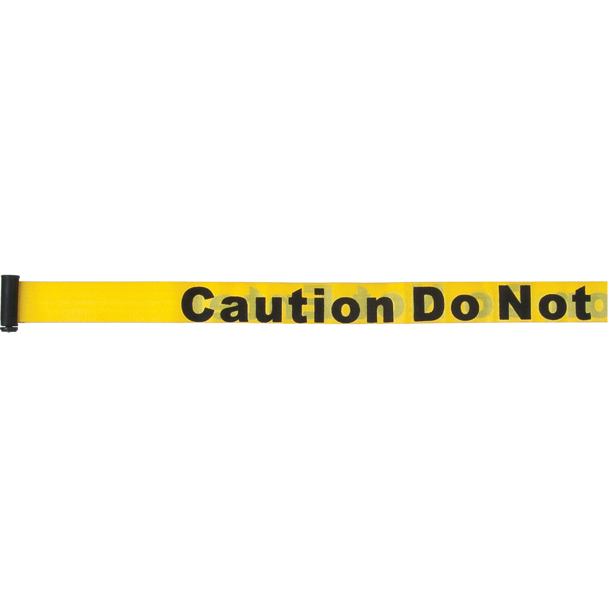 Tape Cassettes for Build-Your-Own Crowd Control Barriers, Caution Do Not Enter, 7', Yellow Tape