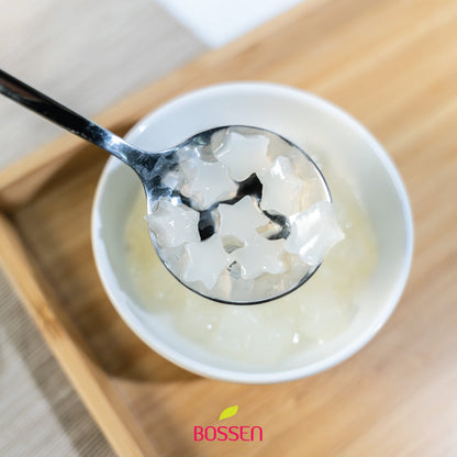 Lychee Star Jelly | Coconut Jelly | Multi-Use | Bubble Tea Topping | Ice Cream Topping | Foodservice Canada | Ships Free Within Canada on Orders Above CAD $199