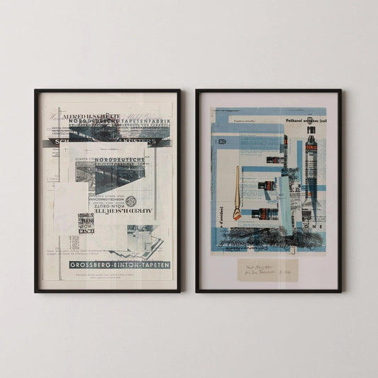 Kurt Schwitters Posters: Dadaist Bauhaus Art Prints