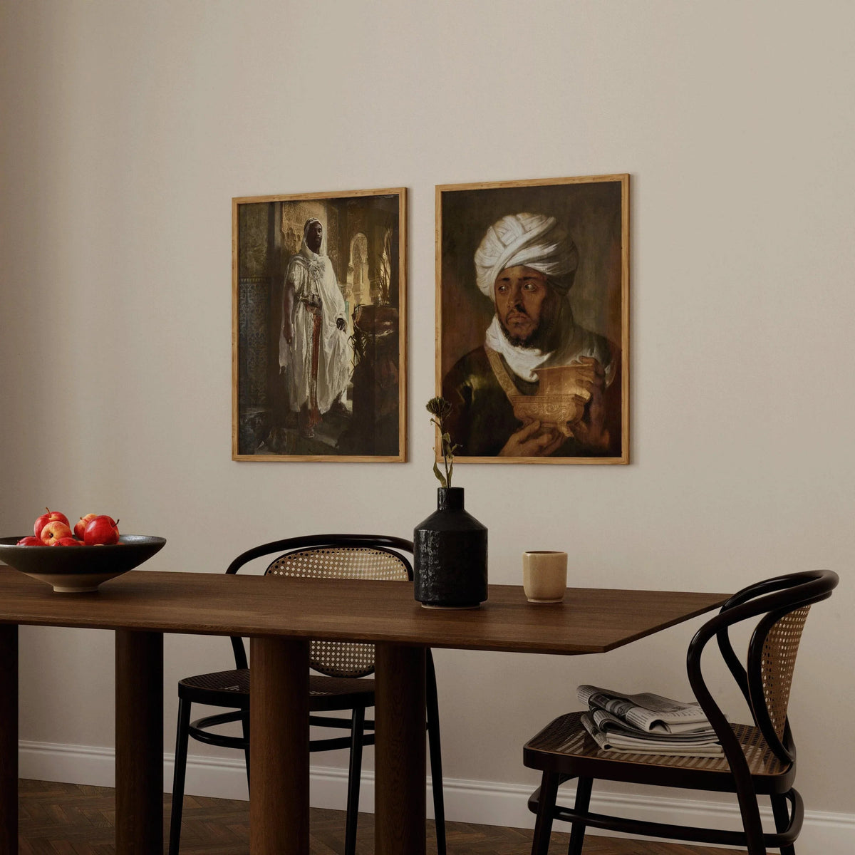 Estampes d'art orientaliste : Chef maure et Roi - Edouard Charlemont, Rubens
