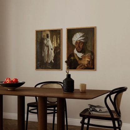 Estampes d'art orientaliste : Chef maure et Roi - Edouard Charlemont, Rubens