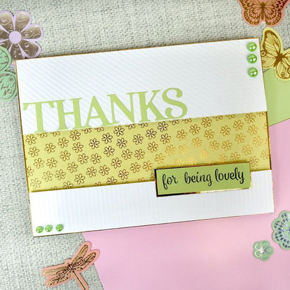 Pack de Papier Autocollant A5 Feuilleté Stickables - Printemps