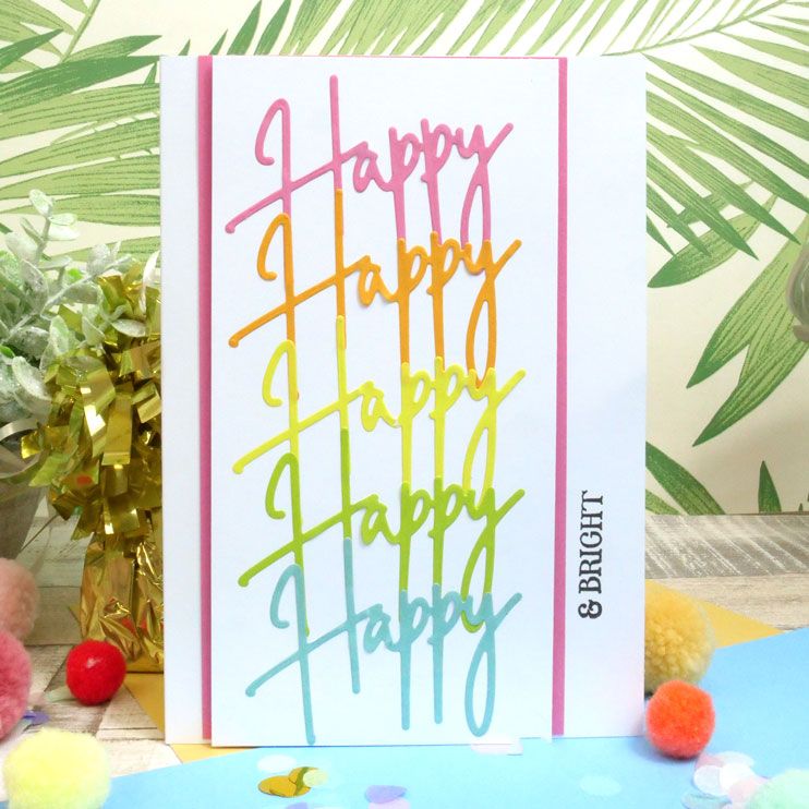 Papiers autocollants « Bold & Bright Stickables DL »
