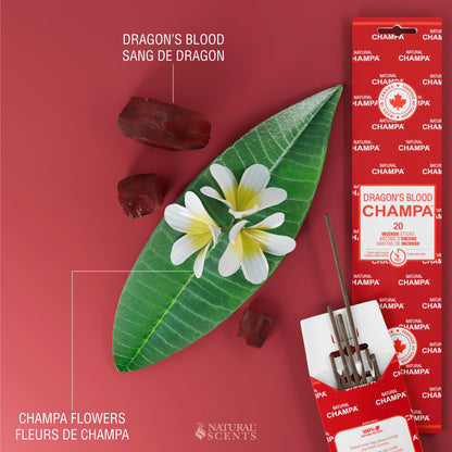 Dragon's Blood Champa Incense Sticks