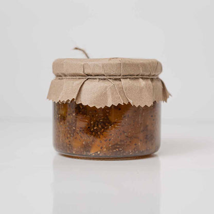 Confiture de potiron croquante sans sucre – 300g Faite à la main