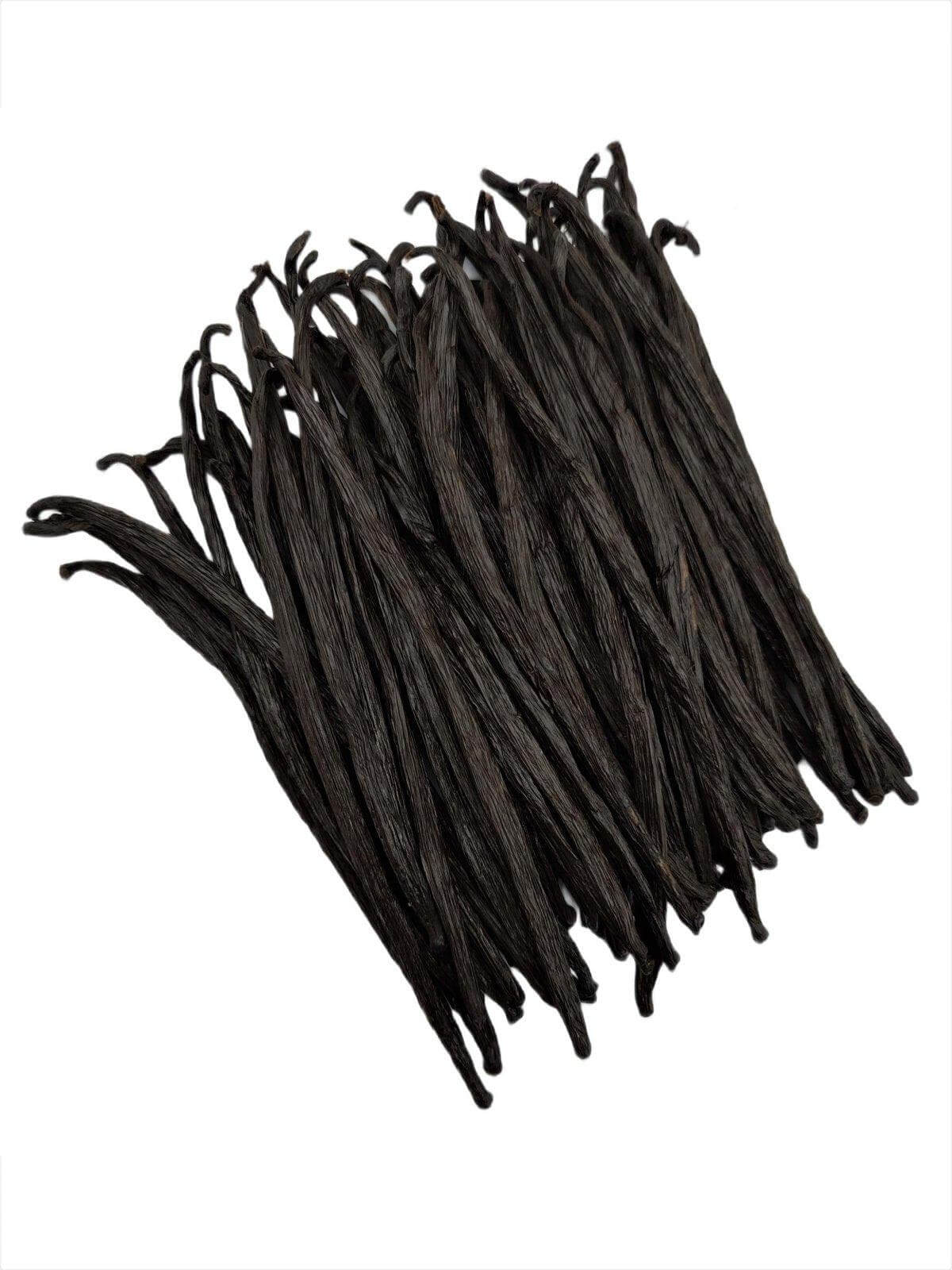 Tahitian Vanilla Beans Gourmet Grade-A <br>For Extract And Baking<BR>By Pound