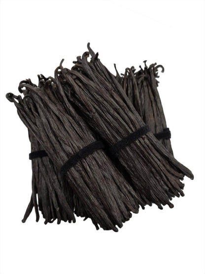 Tahitian Vanilla Beans Gourmet Grade-A <br>For Extract And Baking<BR>By Pound