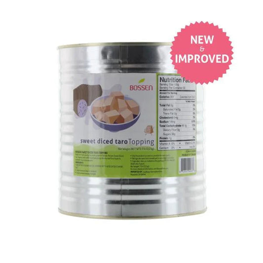 Canned Sweet Diced Taro - 7 Lbs Can | Bossen | Ships Free Within Canada on Orders Above CAD $199