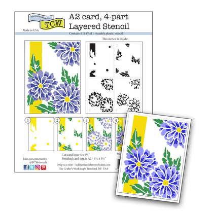 The Crafters Workshop Layered Daisies