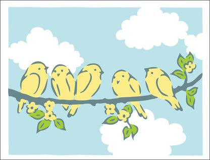 The Crafters Workshop Layered Birds on a Branch