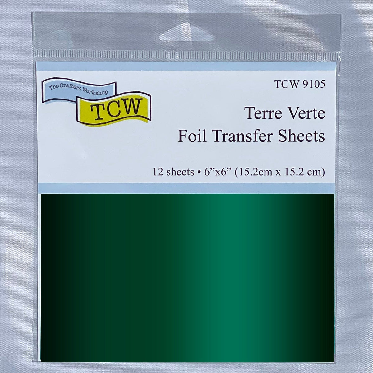 Feuilles de transfert métalliques 6x6 The Crafters Workshop (TCW)