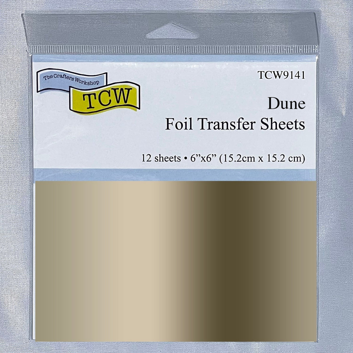 Feuilles de transfert métalliques 6x6 The Crafters Workshop (TCW)