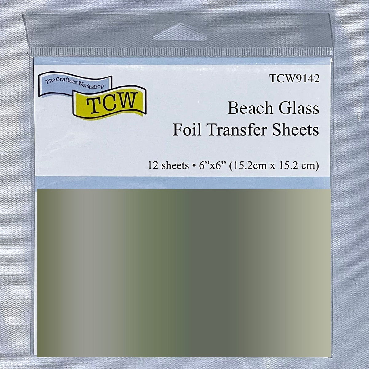 Feuilles de transfert métalliques 6x6 The Crafters Workshop (TCW)