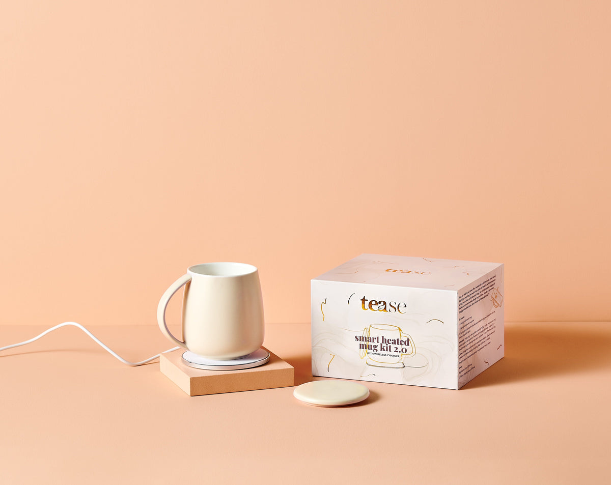 Smart Heated Mug Kit 2.0 with Wireless Charger