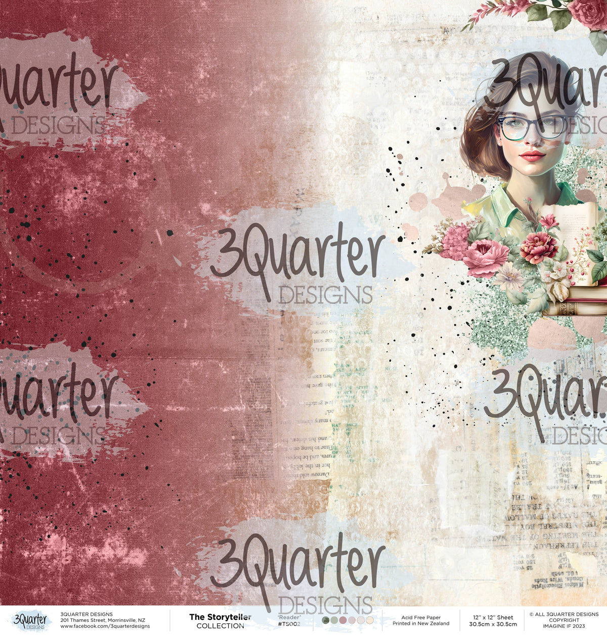 Collection de Papiers 30x30 The Storyteller