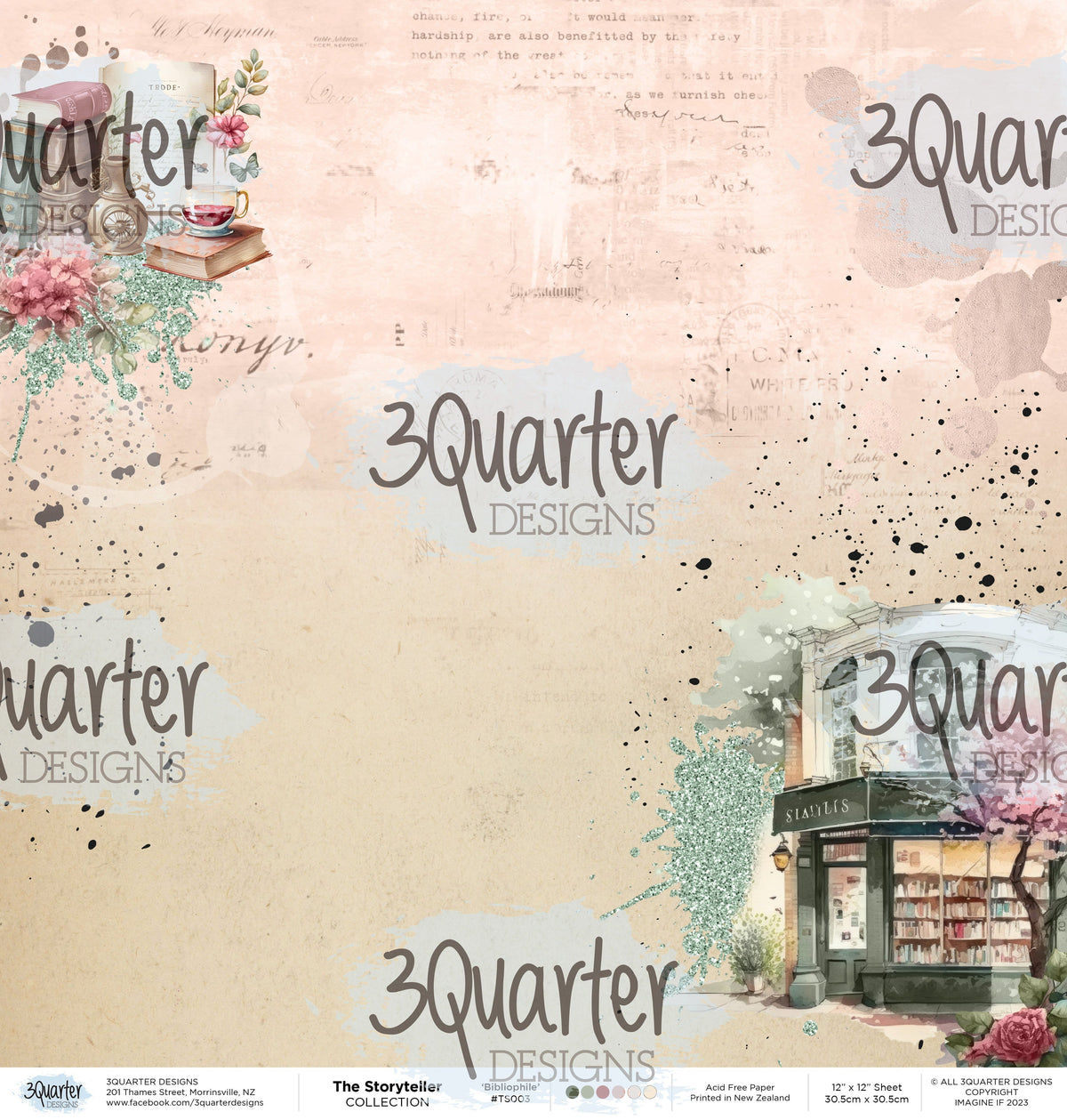 Collection de Papiers 30x30 The Storyteller