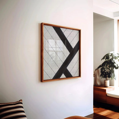 Theo van Doesburg Counter-Composition VI Print: Bauhaus Modern Art (Framed Available)