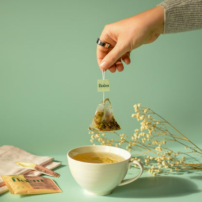 Herbal tea in individual sachet - Rose & Chamomile
