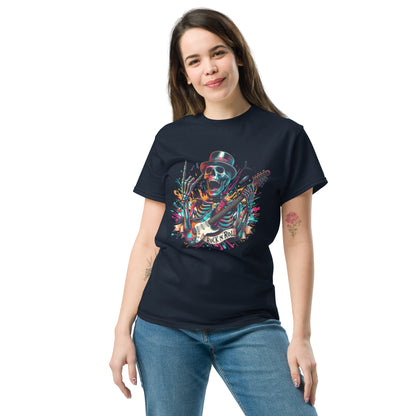 Skelton Rock n Roll Unisex Classic Tee