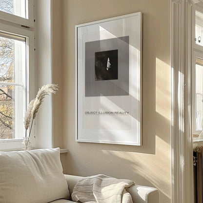 USIA Poster: Object Illusion Reality - Midcentury Modern Giclee Print (2x1)