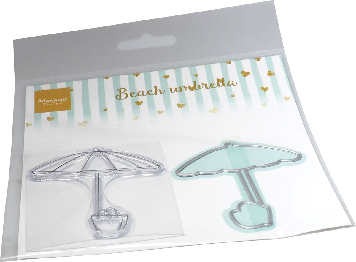 Marianne Design Tampon & Matrice de découpe - Parasol de plage