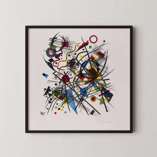Kandinsky Bauhaus Giclee Print: Mid-Century Modern Art (Available Framed)