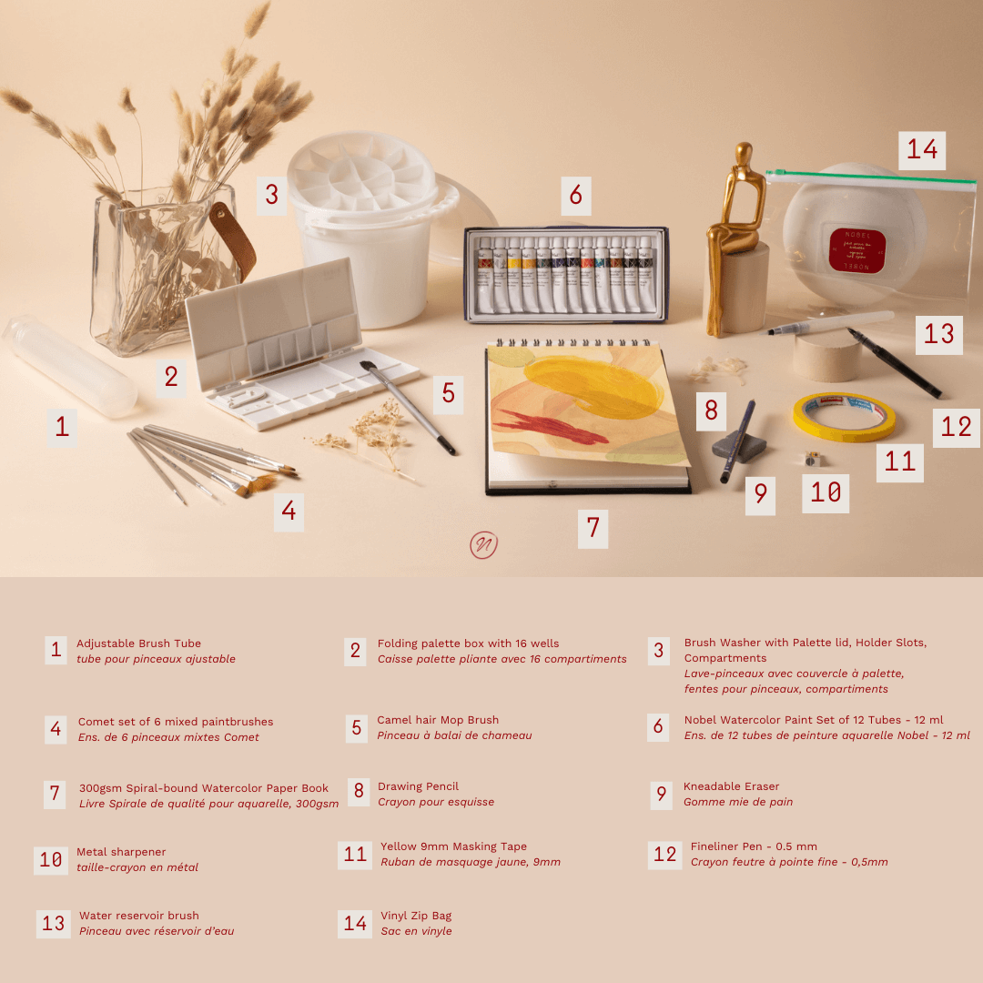 STARTER KITS - Watercolor Painting