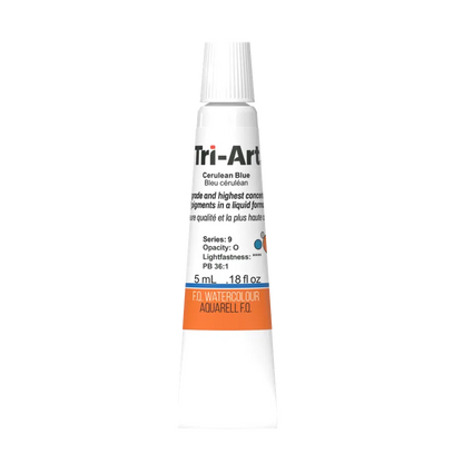 Tri-Art Water Colours - Cerulean Blue