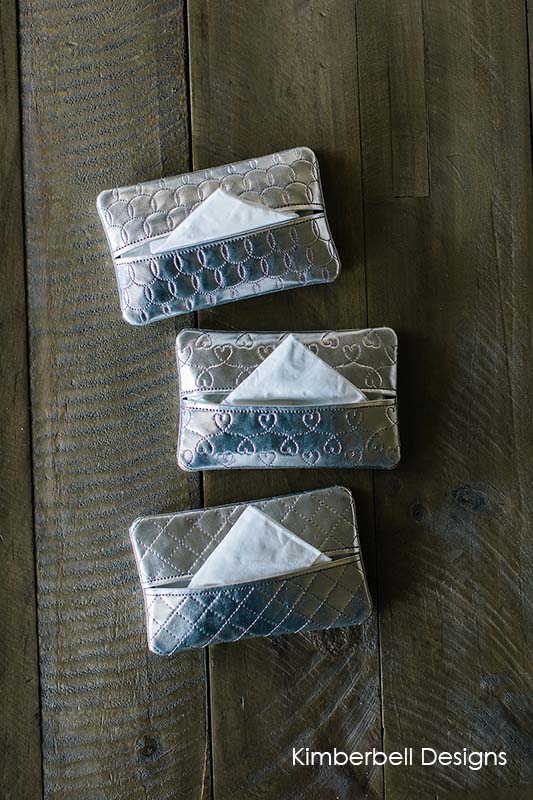 Kimberbell Embroidery Leather Sheet
