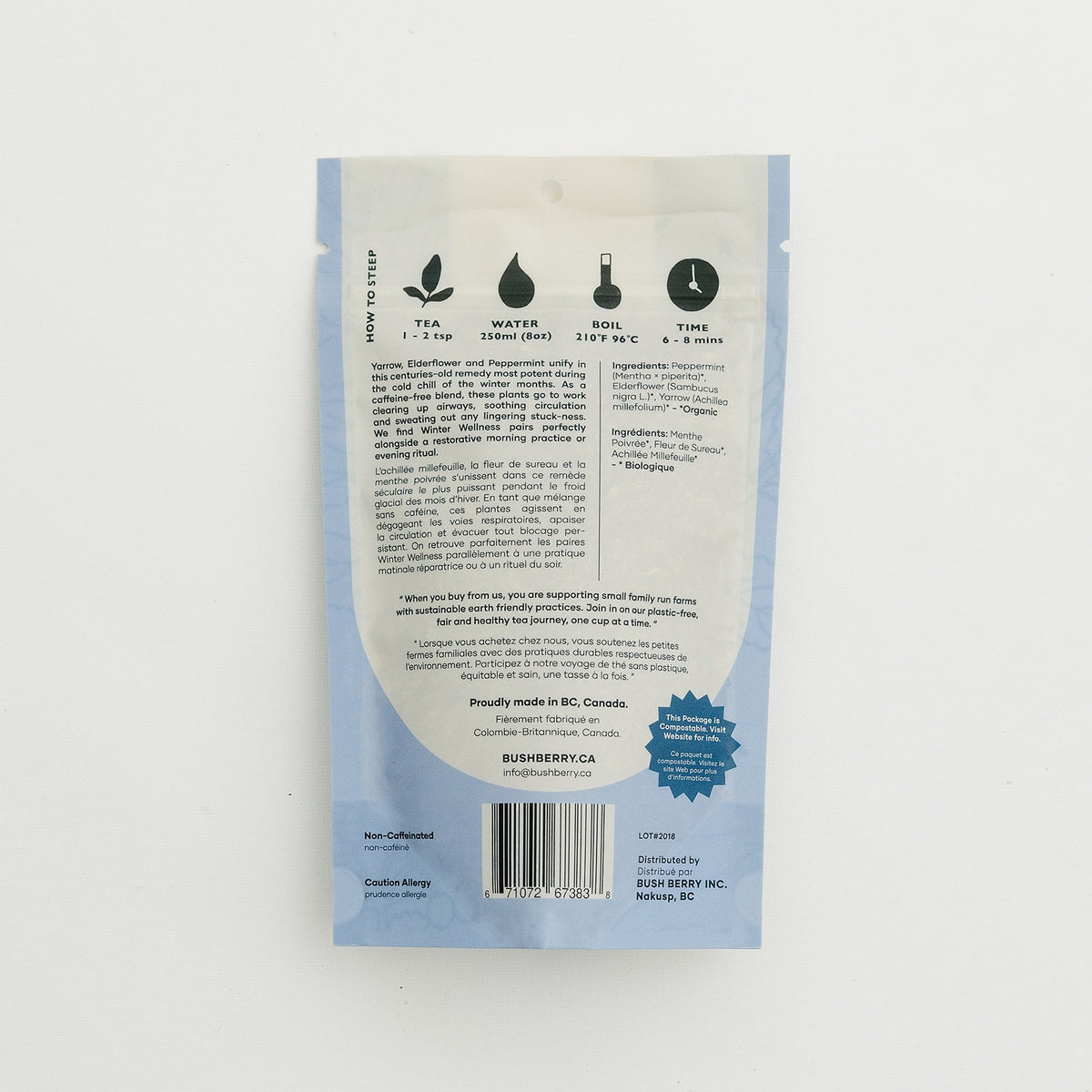 Tisane biologique bien-être hivernal
